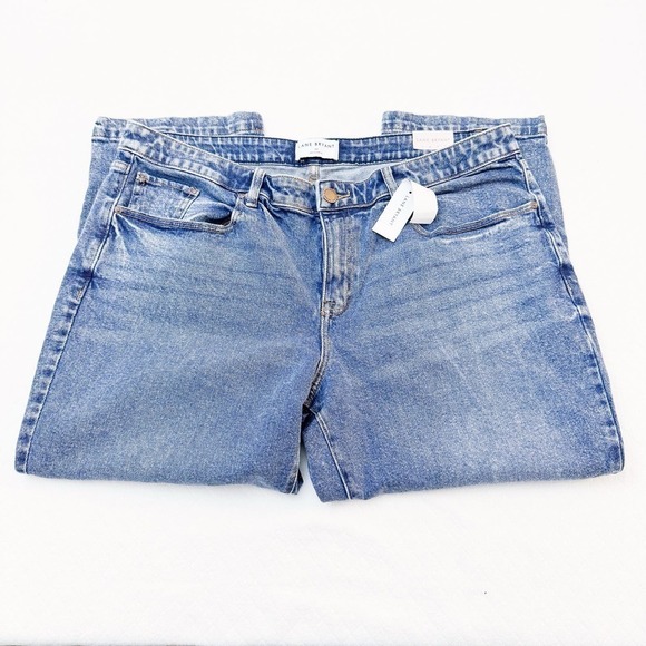 Lane Bryant Slim Straight Ankle Denim Jeans Size 18 P NWT - Picture 6 of 7